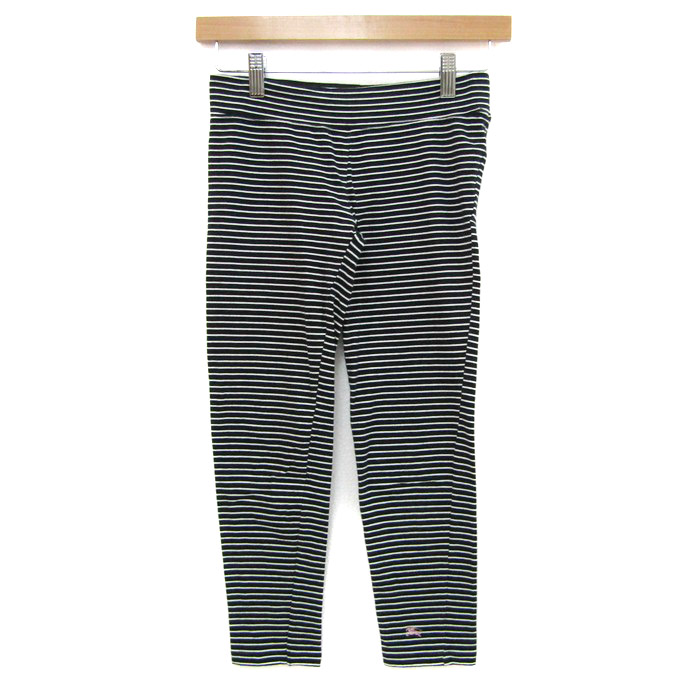 【BURBERRY BLUE LABEL】ブラック ワイドパンツ BURBERRY BLUE LABEL】ブラック ワイドパンツ