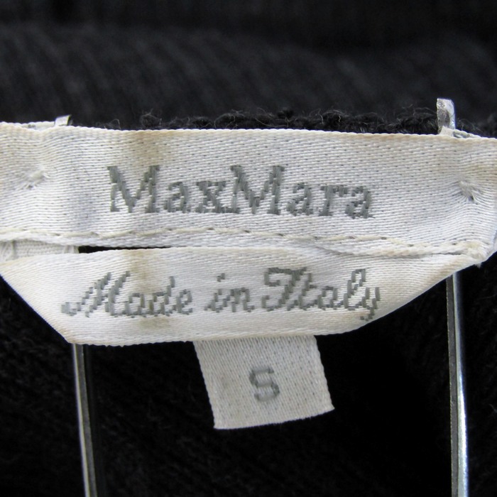 美品 Max Mara 近年タグ 白タグ カシミヤ ウール タートルリブニット マックスマーラ セーター トップス 白タグ 長袖 タートルネック