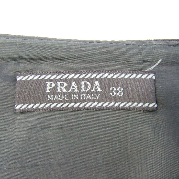 プラダ スカート ボトムス ヴァージンウール イタリア製 レディース 38