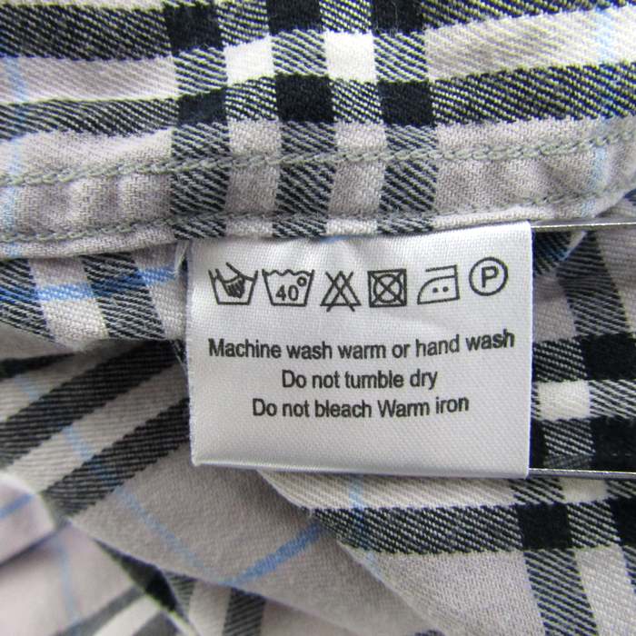 バーバリーロンドン 半袖シャツ ノバチェック トップス メンズ L