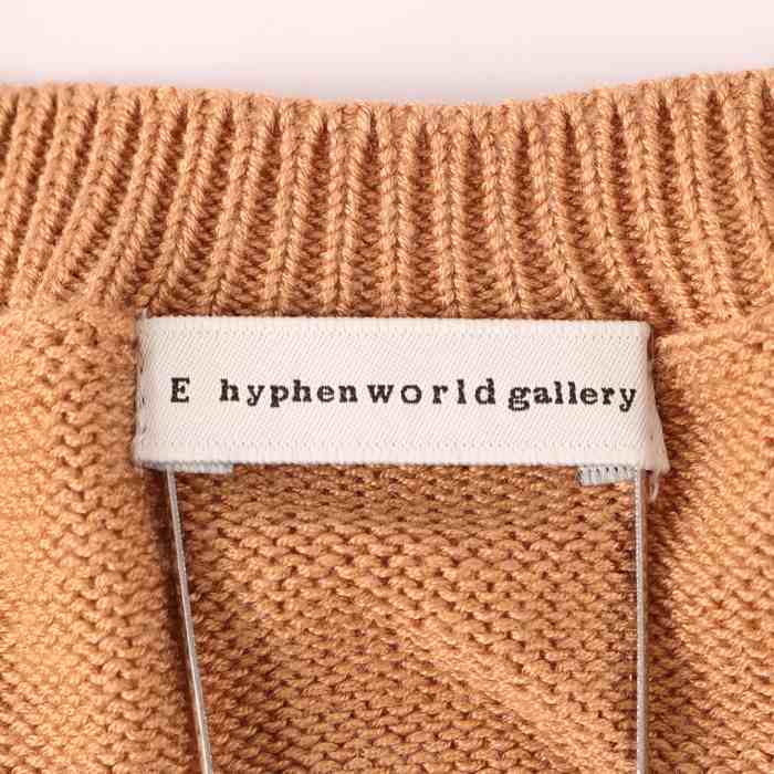 E hyphen world gallery 黒サンダル - 靴
