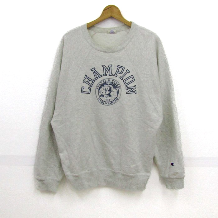 チャンピオン スウェット トレーナー トップス ラグラン袖 コットン  