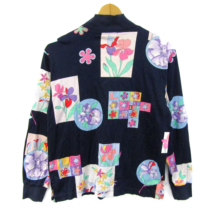 LEONARD - LEONARD(レオナール) 花柄 Vネックブラウス レディース トップス LEONARD - 美品 レオナール LEONARD FASHION ワンピース