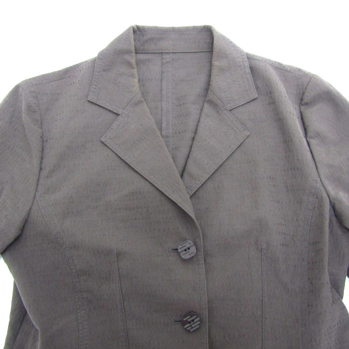 レリアン Leilian アウター ジャケット レリアン テーラードジャケット アウター コットン 日本製