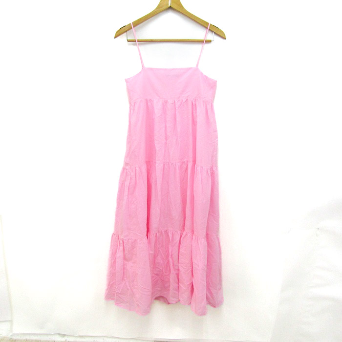 ザラ キャミソールワンピース トップス ティアードフレア