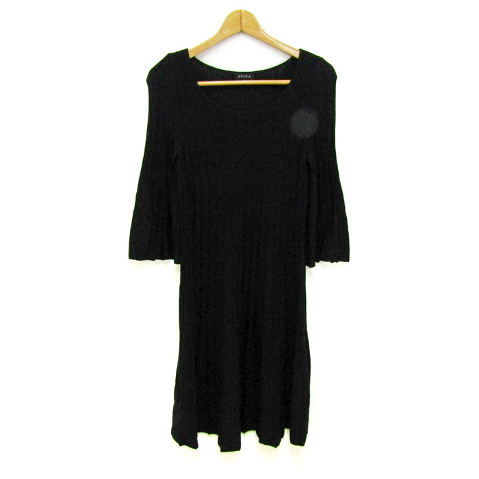 エポカ ニットワンピース トップス 長袖 シルク混 日本製 レディース  