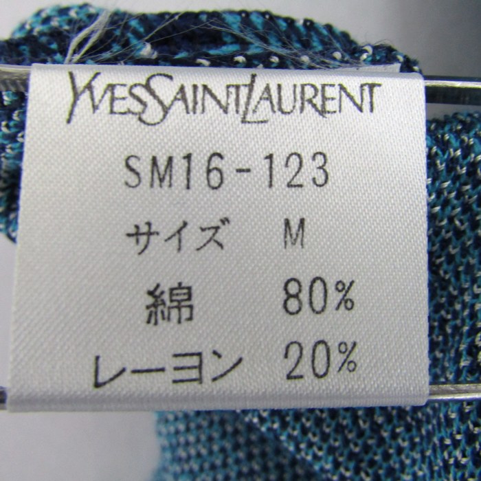 良品◎Yves Saint Laurent イヴサンローラン ニットワンピース Yves Saint Laurent イヴ サンローラン ワンピース ニット