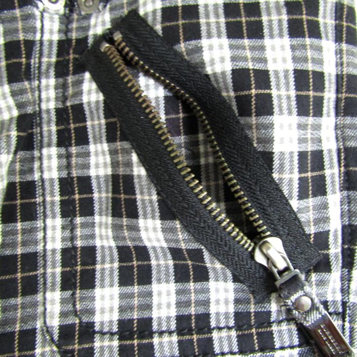 BURBERRY ジョガーパンツ Sサイズ 黒 チェック柄