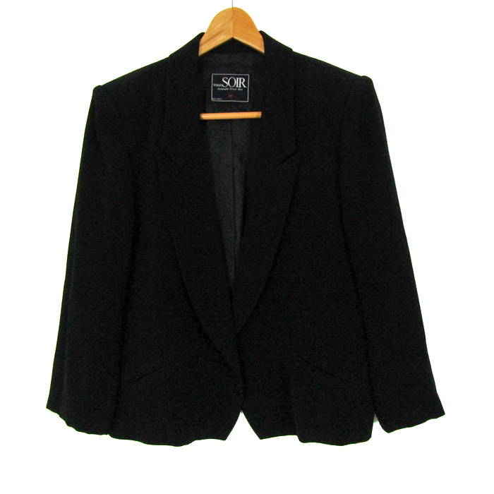 24ss 新品　ソワールぺルル　ノーカラージャケット　東京ソワール 11 24ss 新品 ソワールぺルル ノーカラージャケット 東京ソワール