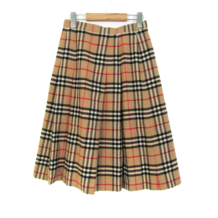 【バーバリー ブルーレーベル】【BURBERRY】チェック柄 プリーツ スカート BURBERRY チェック柄 プリーツスカート （バーバリーブルー