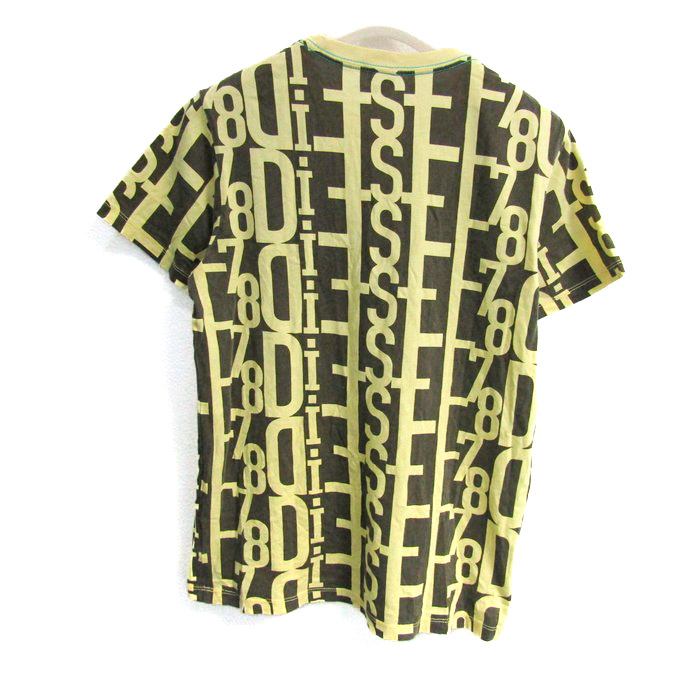 ディーゼル 半袖 シャツ クルーネック 大きいサイズ トップス レディース XXLサイズ イエロー系 グレー系 DIESEL 中古 DIESEL 店舗買取 トップス Tシャツ カットソー USEDのアパレル通販サイト - SMASELL スマセル