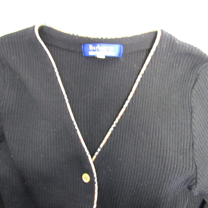 BURBERRY BLUE LABEL - ブルーレーベル カーディガン BURBERRY BLUE LABEL - BURBERRY BLUELABEL☆ウール100% ニット