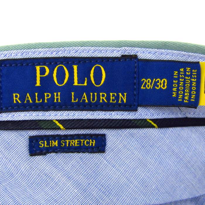 Polo Ralph Lauren スリムフィットパンツ　グリーン ポロラルフローレン パンツ ボトムス スリムストレッチ メンズ