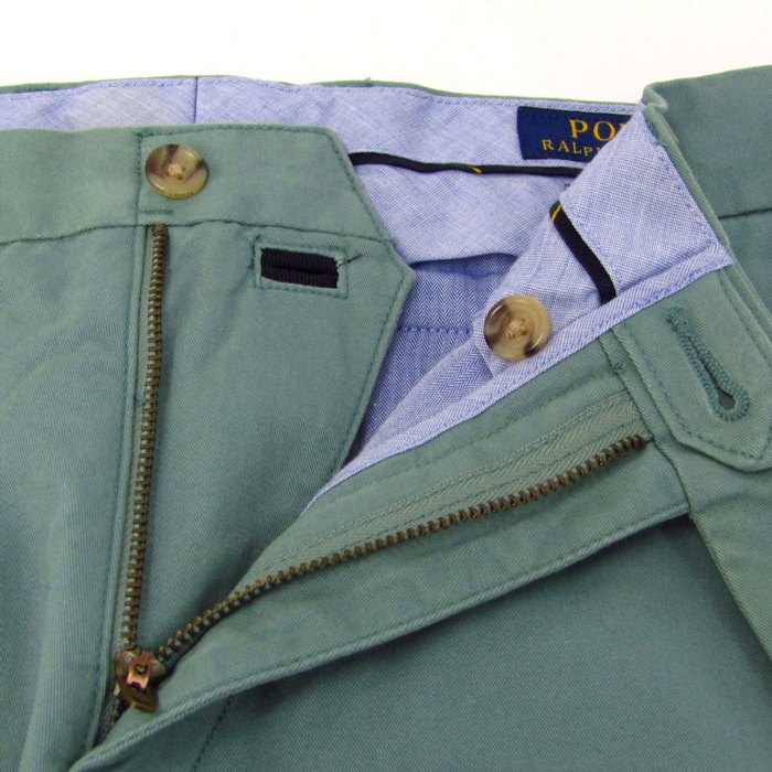 Polo Ralph Lauren スリムフィットパンツ　グリーン rs28217-001.jpg