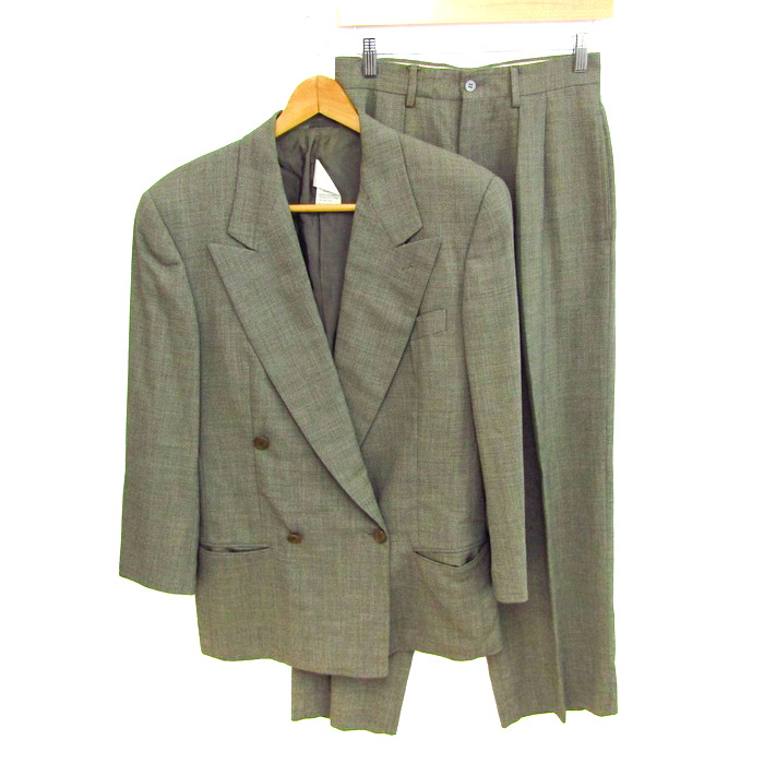 Giorgio Armani 80s 黒タグ ベージュ スラックス Giorgio Armani 80s 黒タグ ベージュ スラックス（ジョルジオ