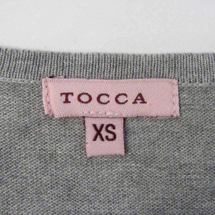 トッカ 半袖Tシャツ クルーネック ストレッチ トップス レディース XS