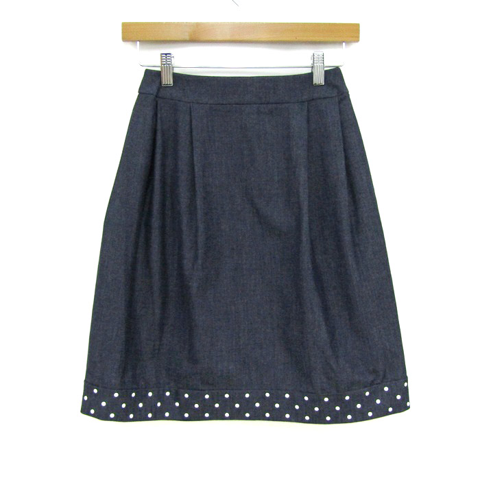 ルネRene　花レース付半袖ニットトップス　34　新品　イエロー ルネRene 花レース付半袖ニットトップス 34 新品 イエロー
