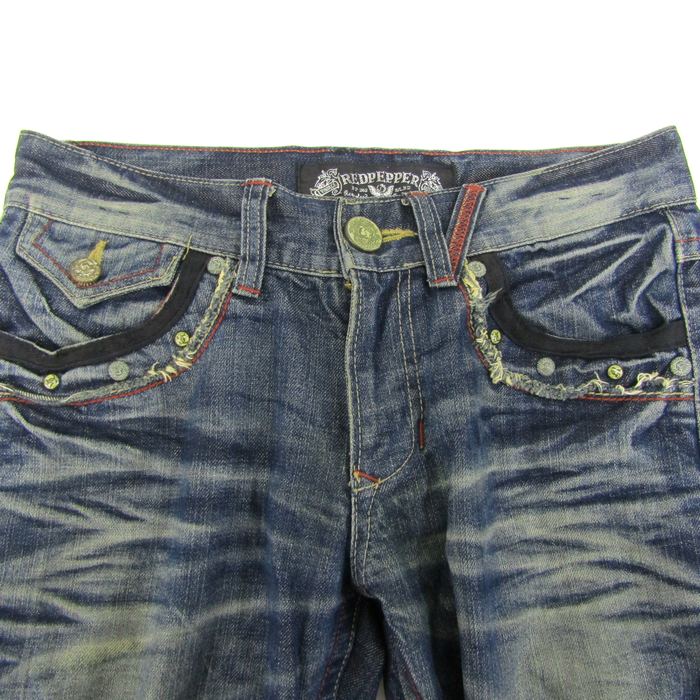 74088レッドペッパージーンズデニムパンツサイズ30