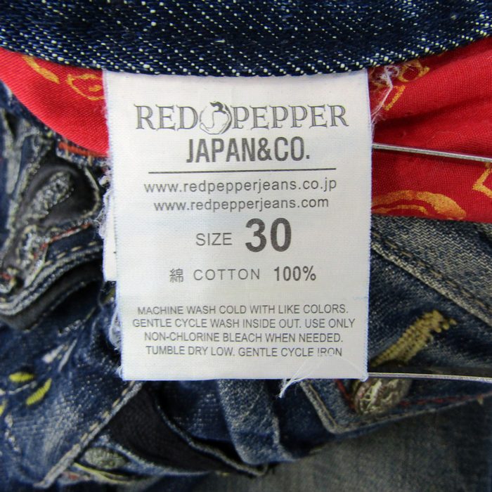 74088レッドペッパージーンズデニムパンツサイズ30