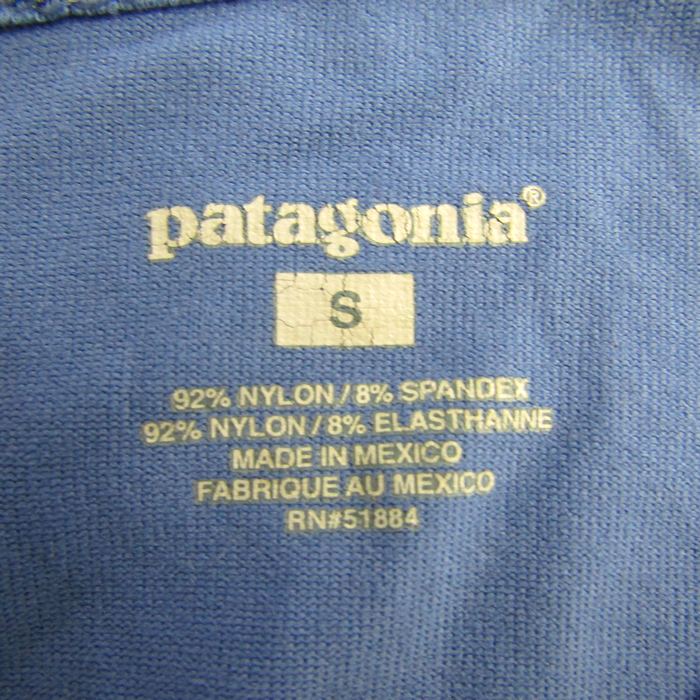 パタゴニア カットソー シャツ ノースリーブ アウトドア スポーツウエア トップス レディース Sサイズ ブルー系 patagonia パタゴニア カットソー シャツ ノースリーブ アウトドア