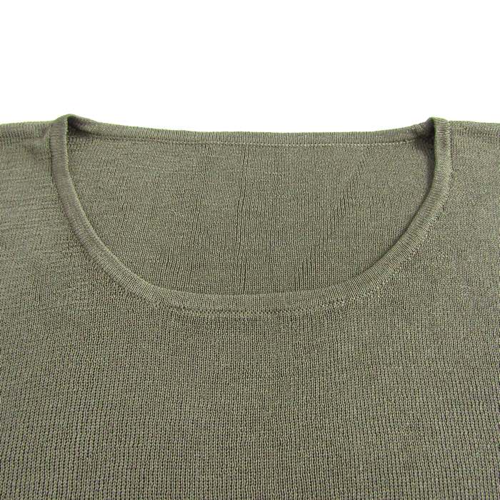 ヨーガンレール 長袖シャツ シルク 無地 トップス レディース Mサイズ  