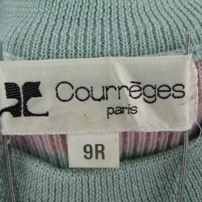 クレージュ ニット セーター 長袖 ウール混 ブランド トップス