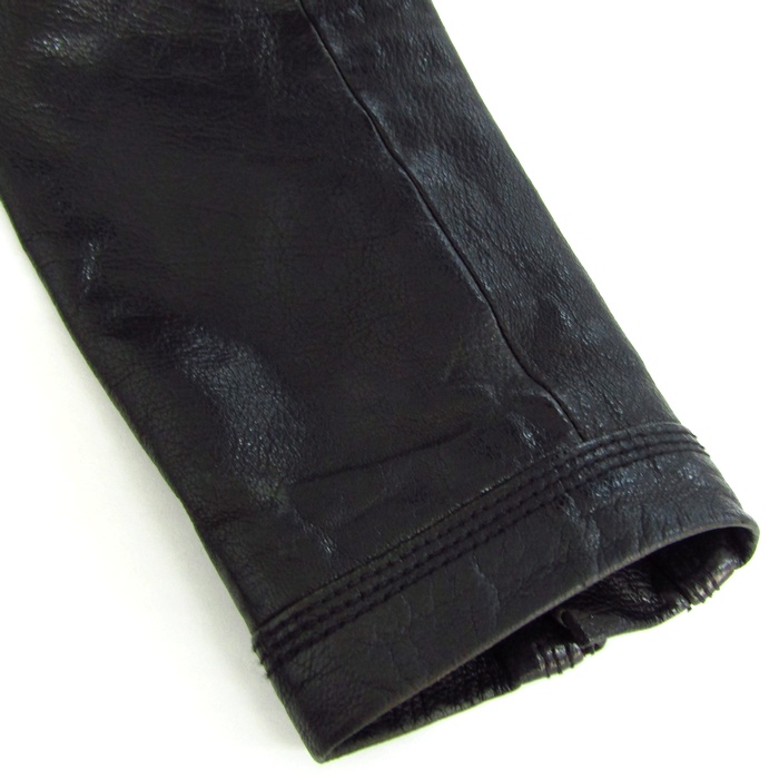 DIESEL ディーゼル ライダースジャケット レザー Ｍ ブラック（107）a DIESEL ディーゼル ライダースジャケット レザー M ブラック