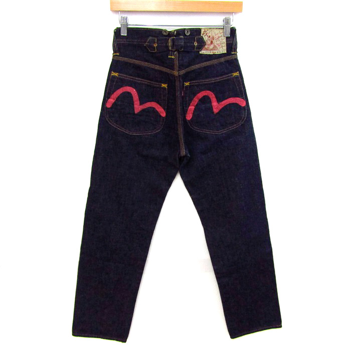 そ*ー様 EVISU デニムパンツ　W35×L35 エヴィス デニムパンツ ボトムス ジーンズ ボタンフライ メンズ