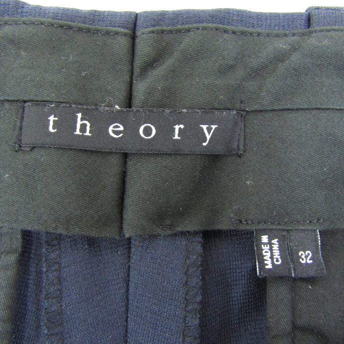 (新品未使用)セオリー theory ロングパンツ Theory - theory セオリー パンツ size2/黒 □□ レディースの