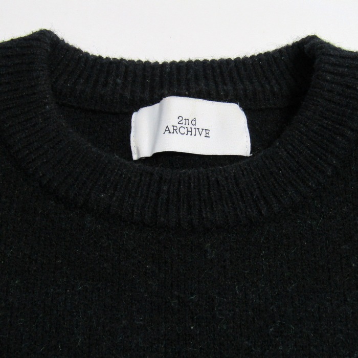 セカンドアーカイブ セーター トップス クルーネックニット メンズ