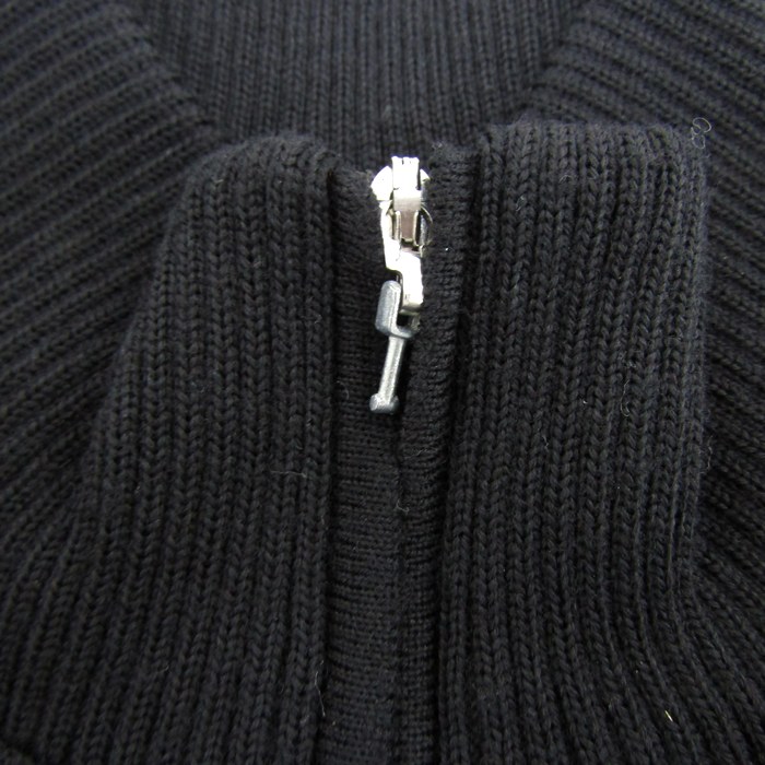 マンシングウェア ニット トップス ハイネック ハーフジップ セーター