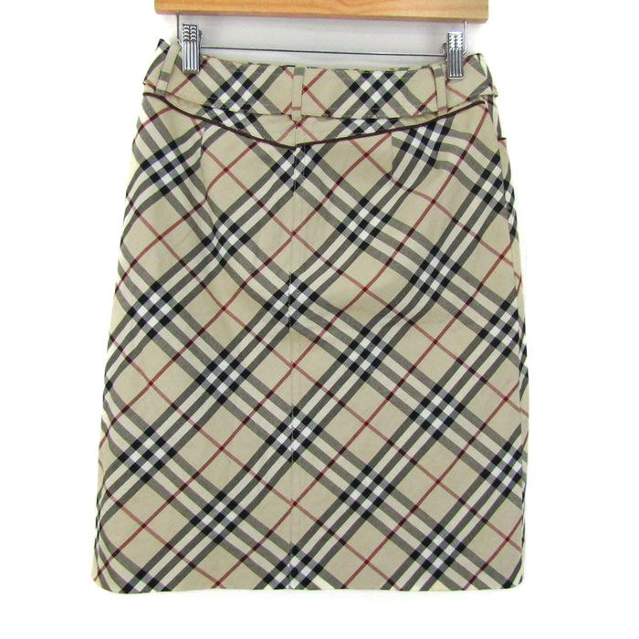 バーバリーブルーレーベル スカート ボトムス ノバチェック柄