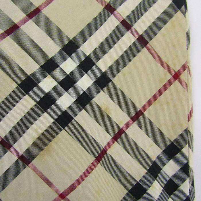 【バーバリーブルーレーベル】ノバチェック　ホルターネック　日本製　ベージュ 即決 BURBERRY バーバリー ブルーレーベル ホルターネック