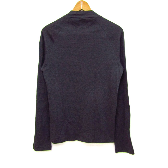 アルマーニジーンズ ニット セーター 長袖 コットン100% ブランド イタリア製 レディース Lサイズ グレー系 ARMANI JEANS アルマーニジーンズ ニット セーター 長袖 コットン100