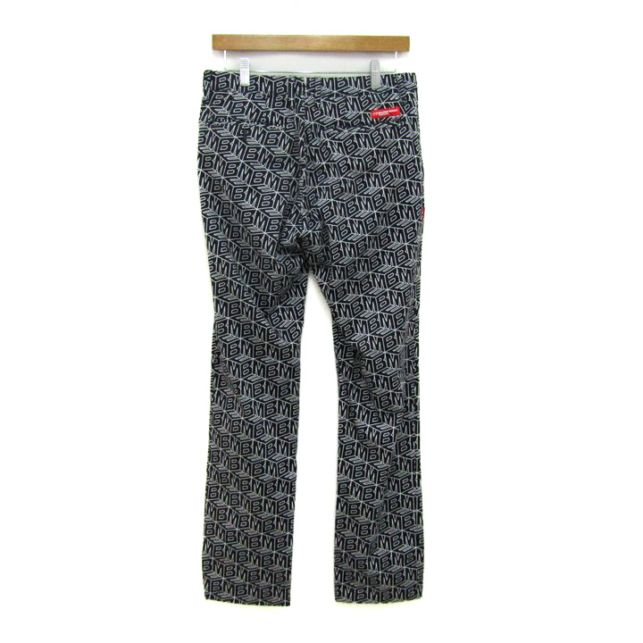 【60％OFF】 マスターバニーエディション パンツ ボトムス ロゴグラム柄 レディースウェア