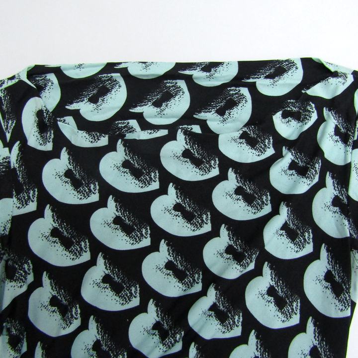 ダイアンフォンファステンバーグ ワンピース トップス 長袖 総柄  