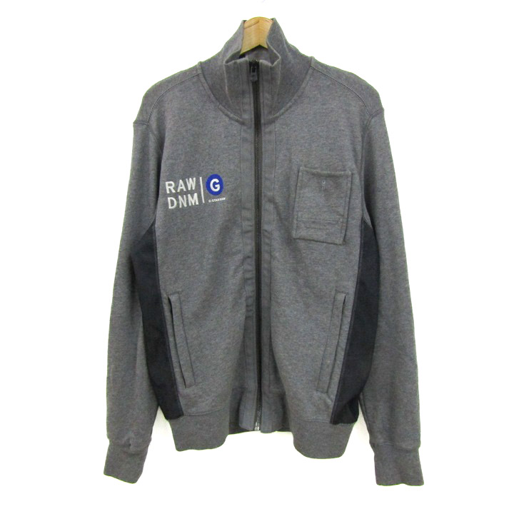 ジースターロウ ブルゾン ジャケット アウター スウェット メンズ M  