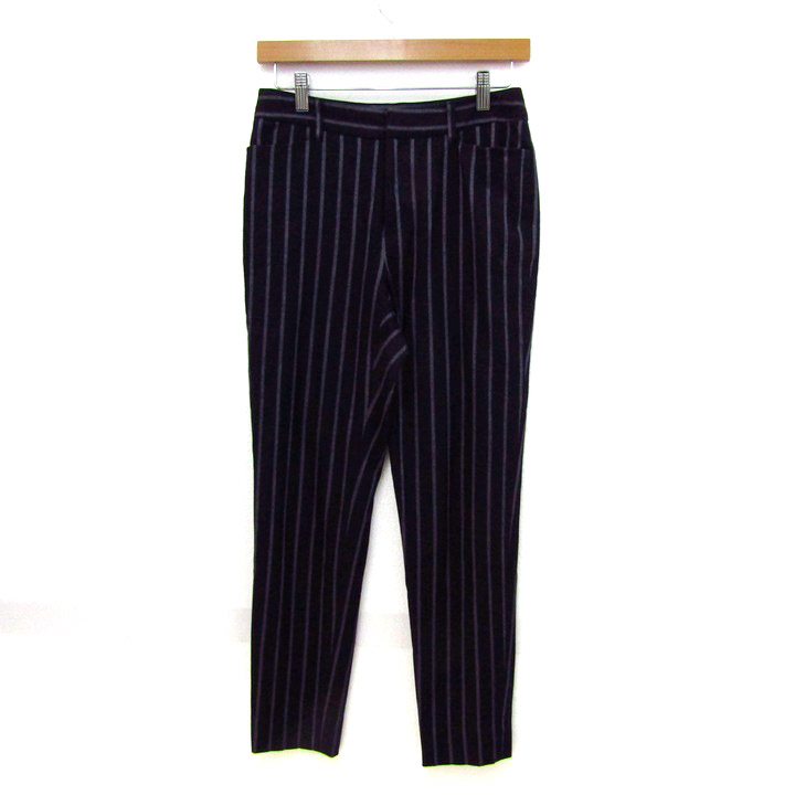 INDIVI☻ストライプパンツ インディヴィ テーパードパンツ ストライプ