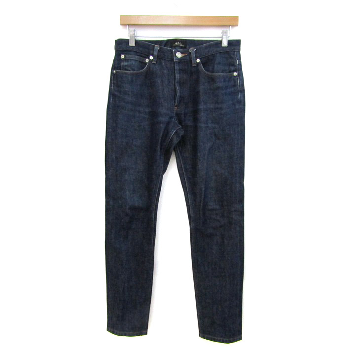 新品　A.P.C. コットンマフラー　ボーダー　ネイビー　レッド　アーペーセー 新品 A.P.C. コットンマフラー ボーダー ネイビー レッド