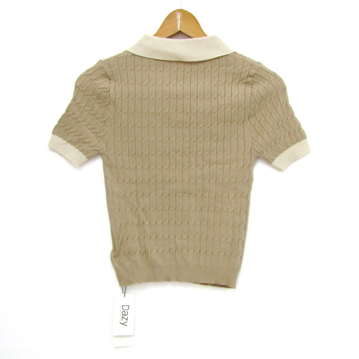 デイジー ポロニット サマーセーター 未使用 SHEIN トップス