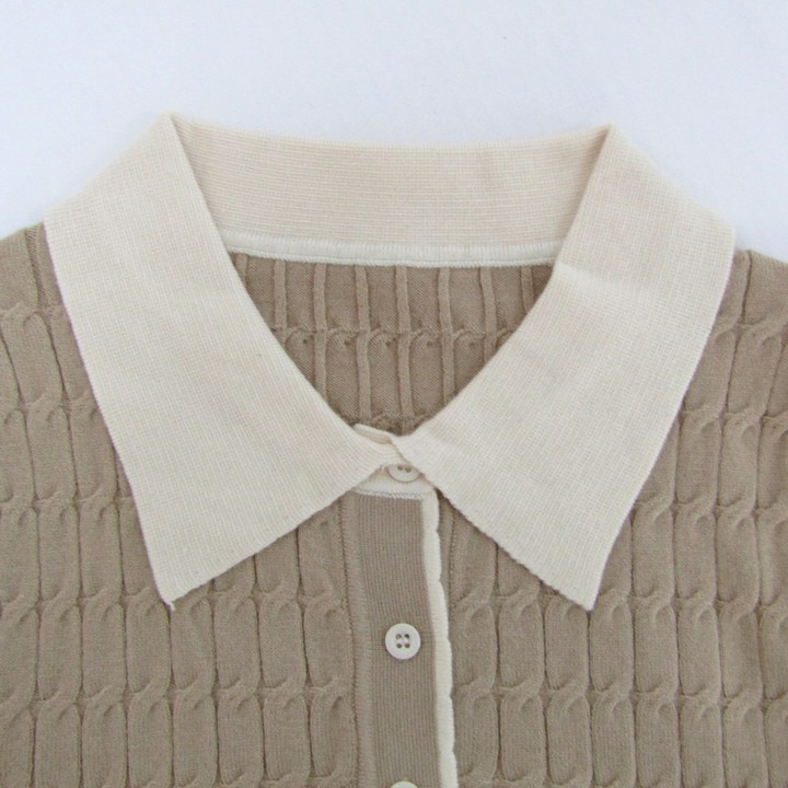 seventenデイジービーズニットSサイズ 新品未使用ベージュ デイジービーズニット(ブラック) - seventen