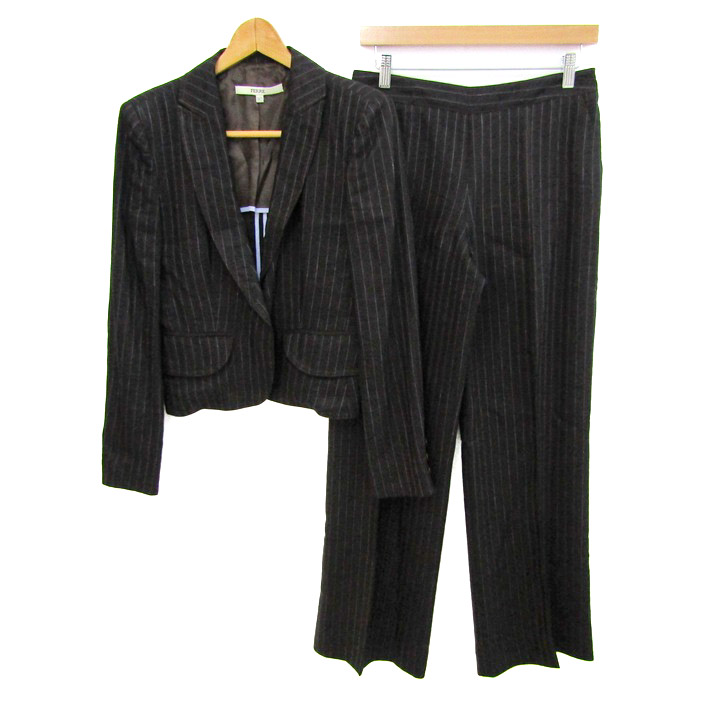 BEAUTY&YOUTH セットアップ リネン混 ストレッチ グレー L BEAUTY&YOUTH セットアップ リネン混 ストレッチ グレー L