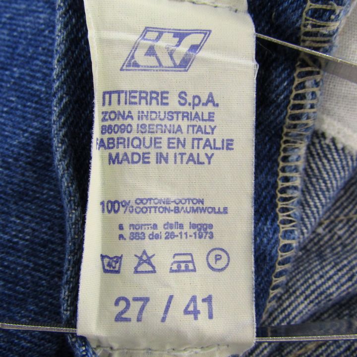 VERSACE ヴェルサーチ デニム ジーンズ ボトムス チェーン付 新品同様 Vintage VERSACE ヴィンテージ ヴェルサーチ メンズ ワイドデニム