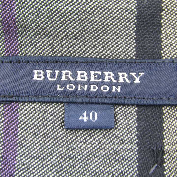 バーバリー プリーツスカート ウール混 ブランド ボトムス レディース