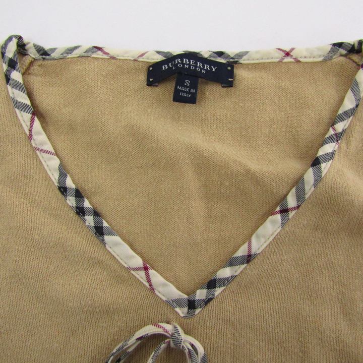 Burberry ノバチェック サマーニット 半袖ニット