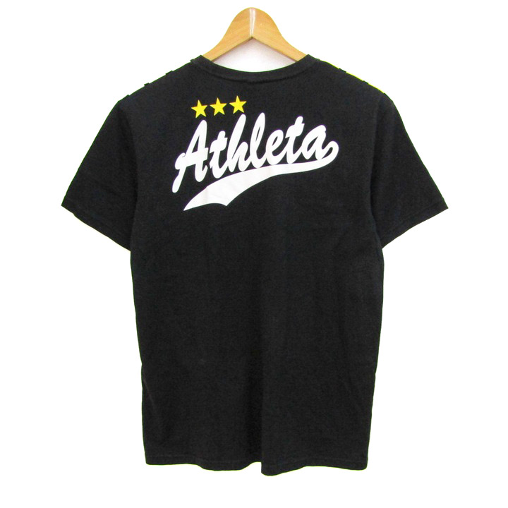 アスレタ 半袖Tシャツ 半袖 コットン100% スポーツウエア