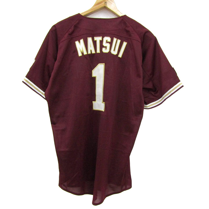 楽天イーグルス FANS ユニフォーム 松井モデル 楽天イーグルス 半袖シャツ ファンズユニフォーム 1 松井裕樹