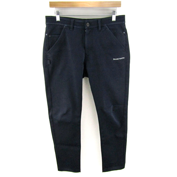 パーリーゲイツ ネイビーパンツ 4 中古 メンズ パーリーゲイツ PEARLY GATES パンツ 4(M) 紺