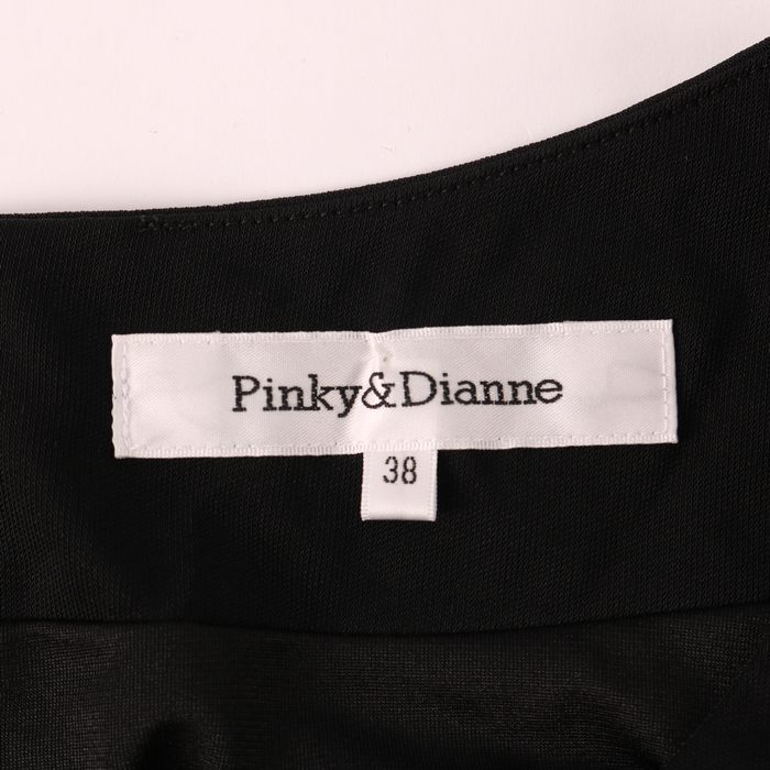 未使用・タグ付PINKY&DIANNEマキシワンピース 38(M)黒 - ロングワンピース