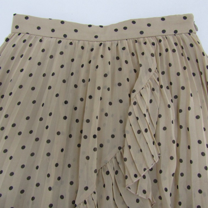 スナイデル ロングスカート ボトムス ティアードフレア ドット柄  